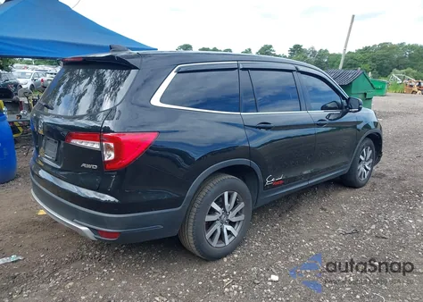 2019 Honda Pilot Ex-L из США, поврежденный, VIN 5FNYF6H51KB015552